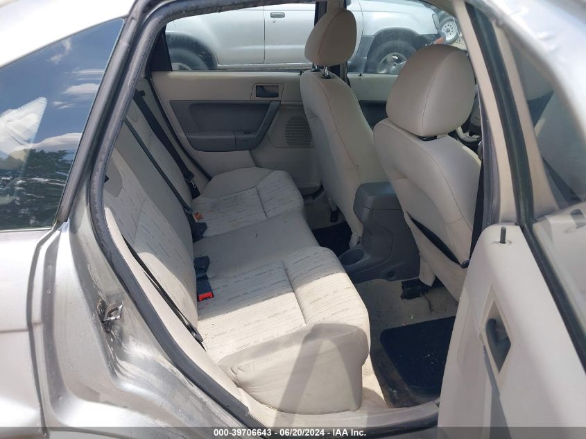 2008 Ford Focus Se/Ses VIN: 1FAHP35N68W207561 Lot: 39706643