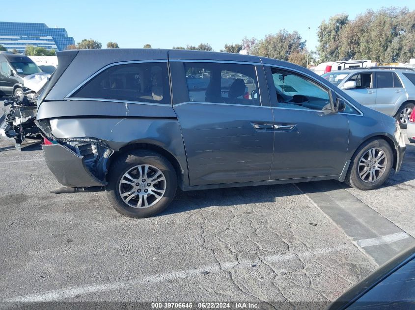 2012 Honda Odyssey Ex VIN: 5FNRL5H44CB107058 Lot: 39706645