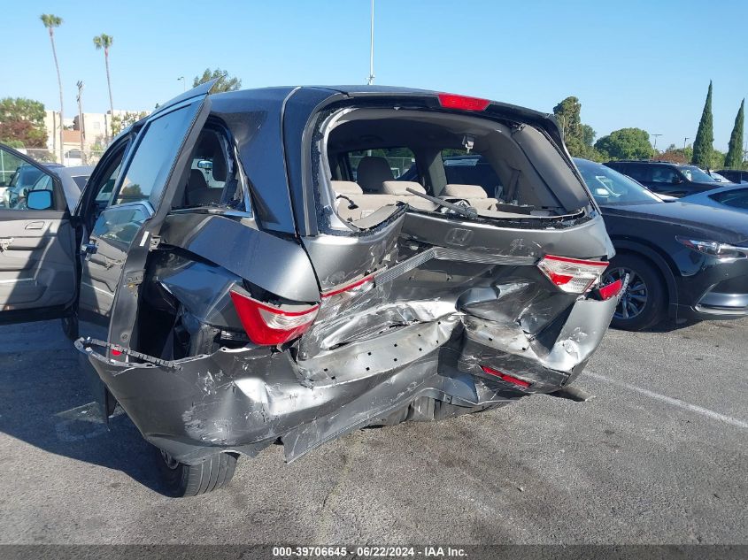 2012 Honda Odyssey Ex VIN: 5FNRL5H44CB107058 Lot: 39706645