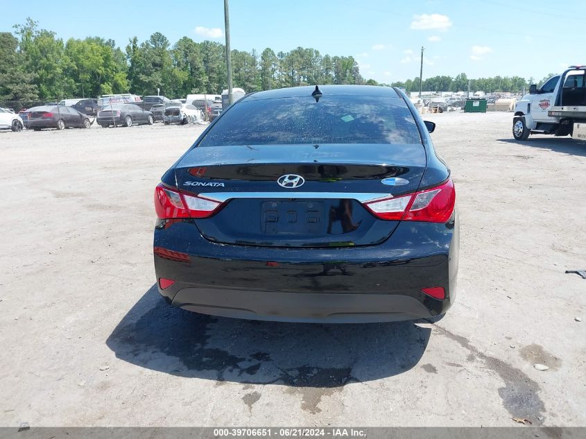 2014 Hyundai Sonata Gls VIN: 5NPEB4AC6EH897190 Lot: 39706651