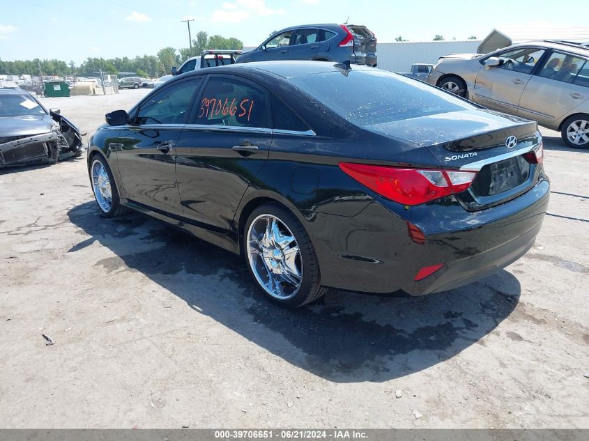 2014 Hyundai Sonata Gls VIN: 5NPEB4AC6EH897190 Lot: 39706651