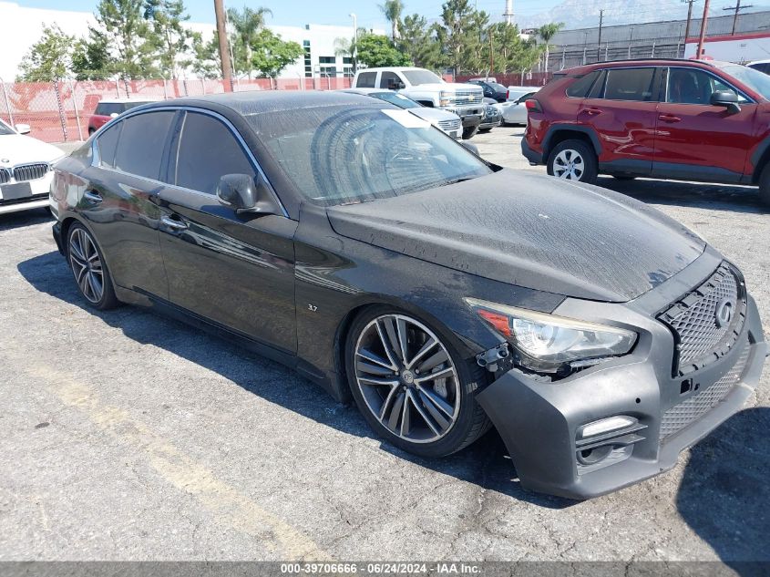 2015 Infiniti Q50 Sport VIN: JN1BV7AP5FM353952 Lot: 39706666