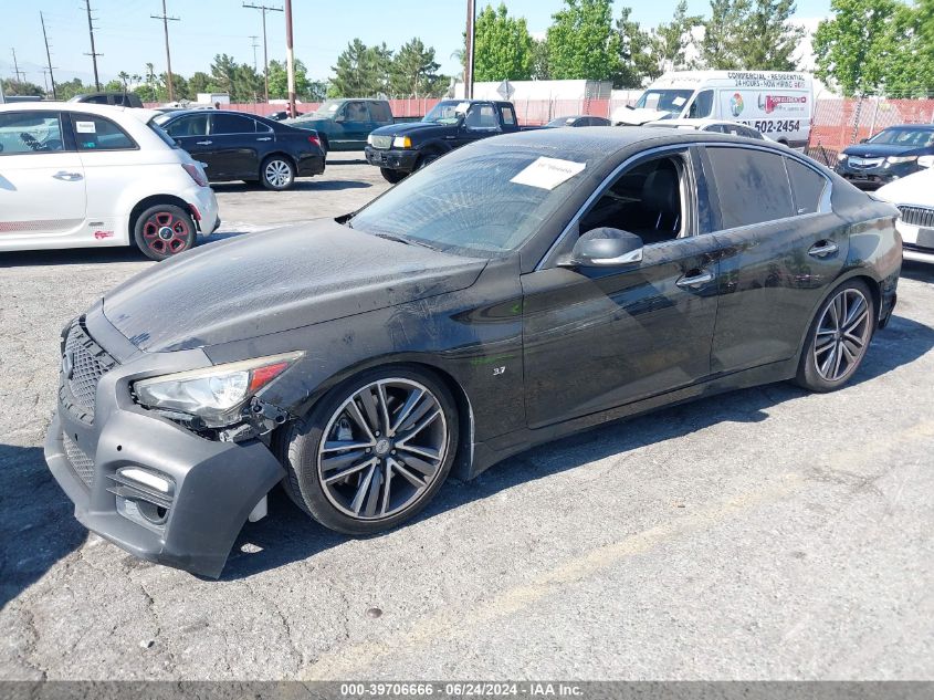 2015 Infiniti Q50 Sport VIN: JN1BV7AP5FM353952 Lot: 39706666