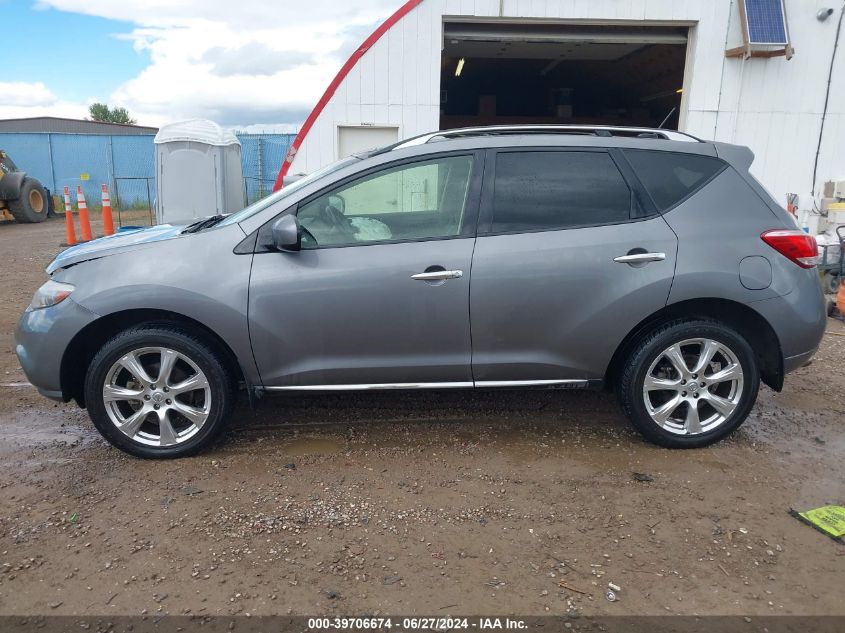 2013 Nissan Murano Le VIN: JN8AZ1MW0DW310932 Lot: 39706674