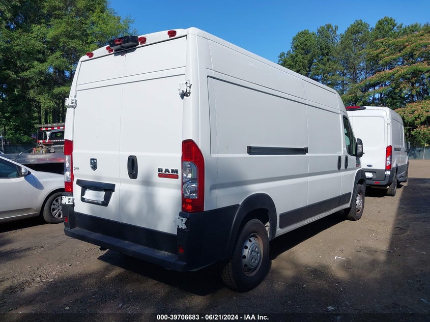 2022 Ram Promaster 2500 2500 High VIN: 3C6LRVDG7NE123372 Lot: 39706683