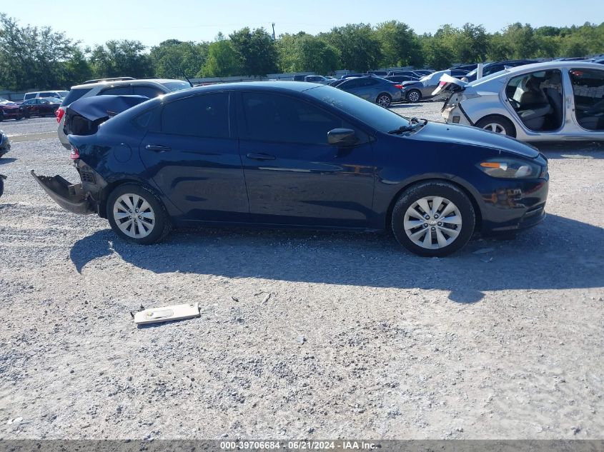 2014 Dodge Dart Sxt VIN: 1C3CDFBB1ED913776 Lot: 39706684