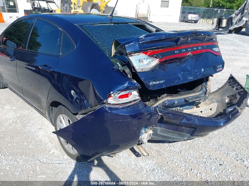 2014 Dodge Dart Sxt VIN: 1C3CDFBB1ED913776 Lot: 39706684