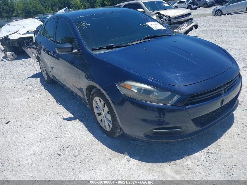 2014 Dodge Dart Sxt VIN: 1C3CDFBB1ED913776 Lot: 39706684