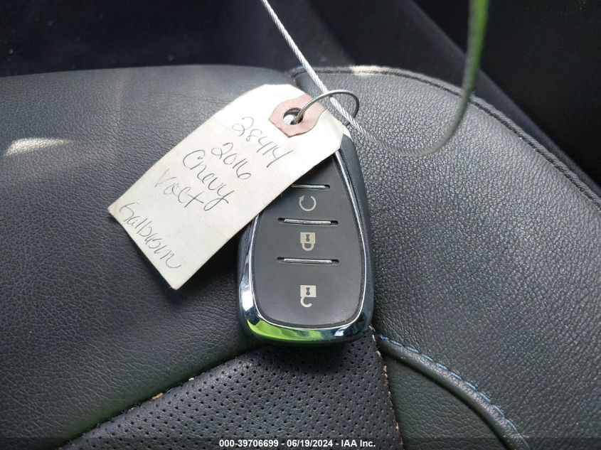 2016 Chevrolet Volt Premier VIN: 1G1RD6S5XGU140639 Lot: 39706699