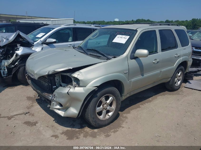 2006 Mazda Tribute S VIN: 4F2CZ04166KM04777 Lot: 39706704