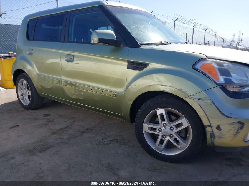 2010 Kia Soul + VIN: KNDJT2A24A7059911 Lot: 39706718