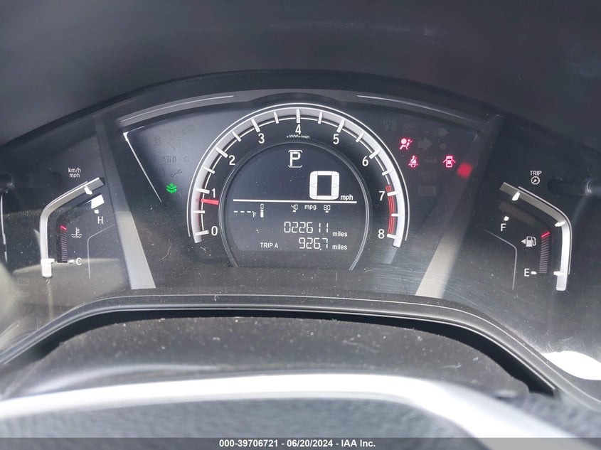 2019 HONDA CR-V LX - 5J6RW6H36KL004895