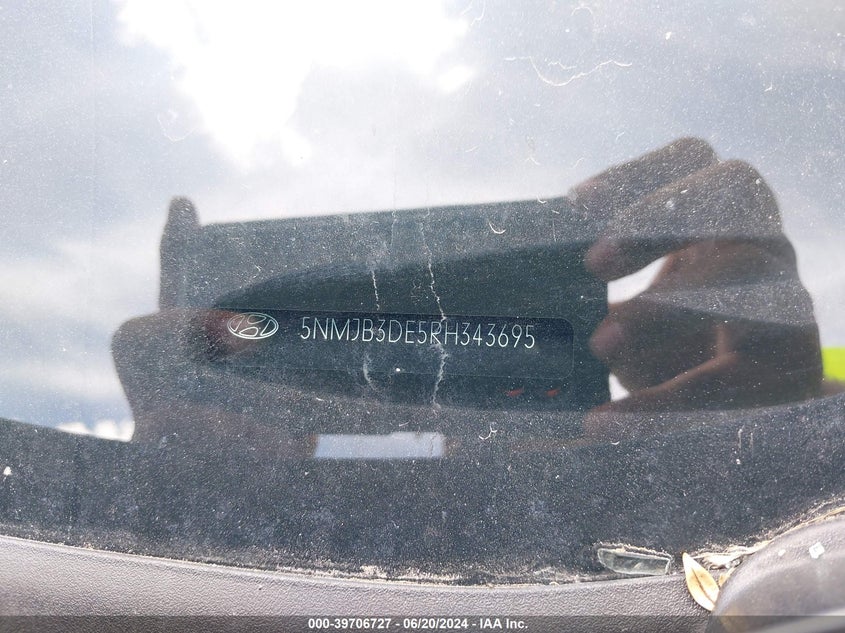 2024 HYUNDAI TUCSON SEL - 5NMJB3DE5RH343695