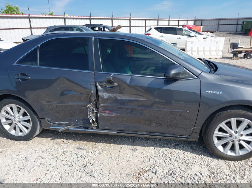 2012 Toyota Camry Hybrid Le/Xle VIN: 4T1BD1FK6CU036716 Lot: 39706730