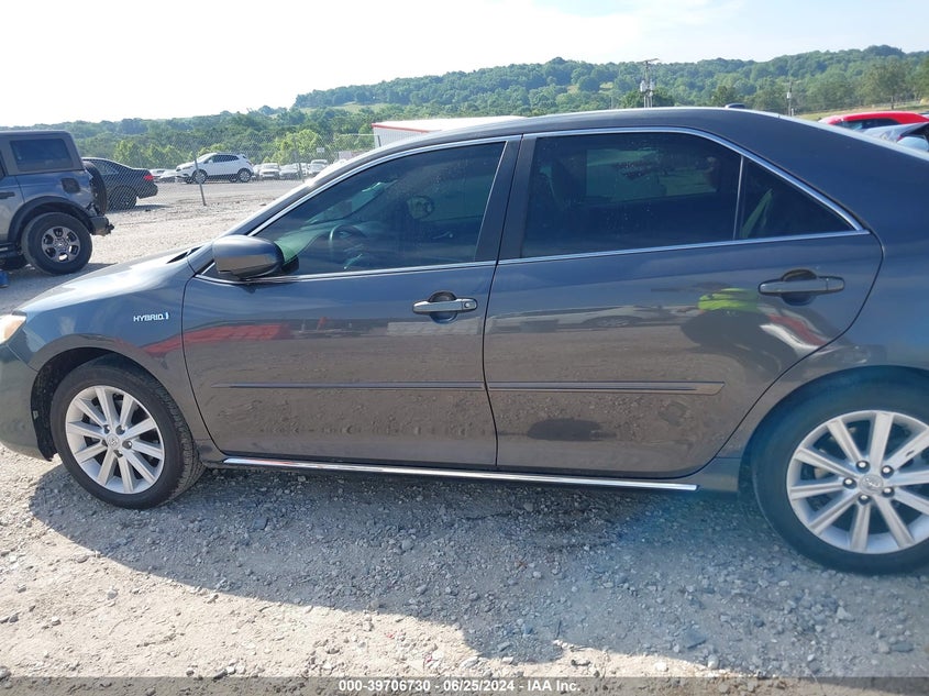 2012 Toyota Camry Hybrid Le/Xle VIN: 4T1BD1FK6CU036716 Lot: 39706730