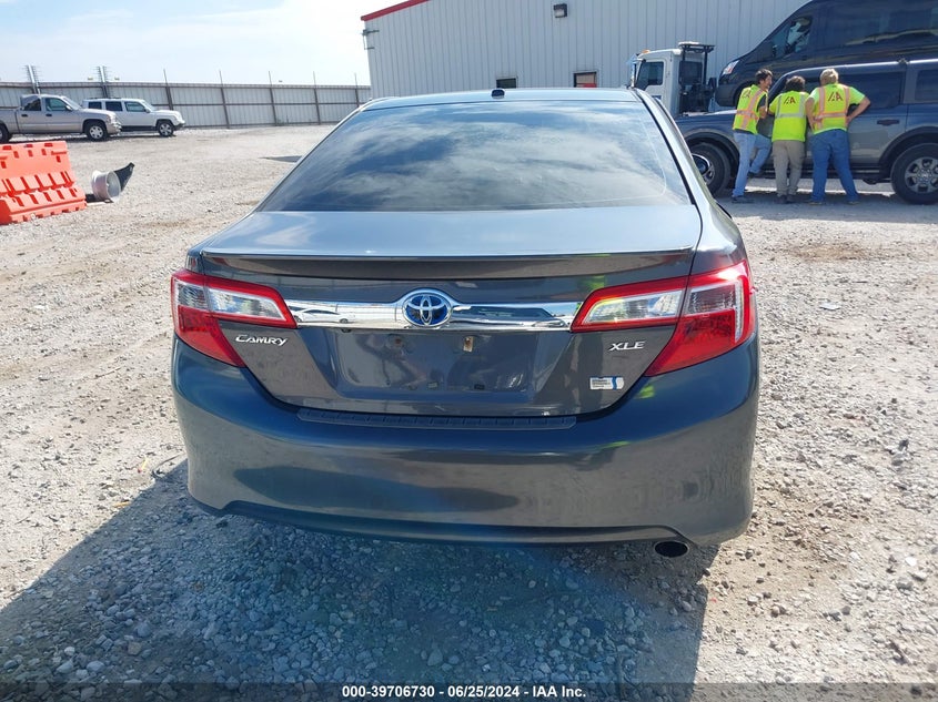 2012 Toyota Camry Hybrid Le/Xle VIN: 4T1BD1FK6CU036716 Lot: 39706730