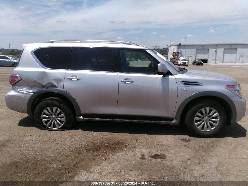 2019 Nissan Armada Sv VIN: JN8AY2NCXKX512018 Lot: 39706731