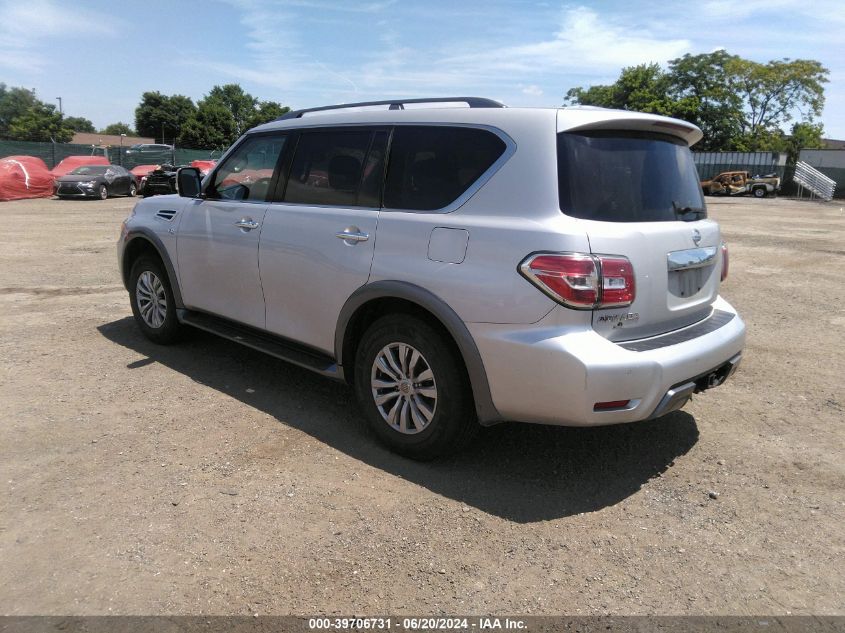 2019 Nissan Armada Sv VIN: JN8AY2NCXKX512018 Lot: 39706731