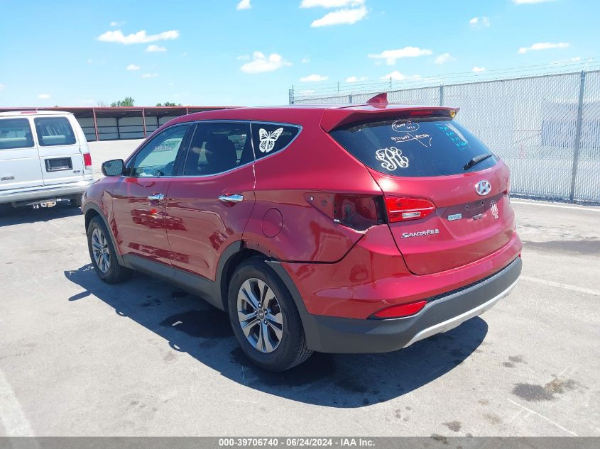 5XYZT3LBXGG349927 2016 Hyundai Santa Fe Sport 2.4L