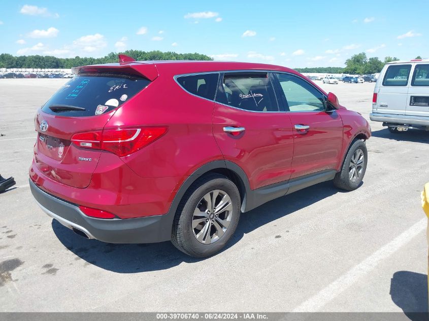 5XYZT3LBXGG349927 2016 Hyundai Santa Fe Sport 2.4L