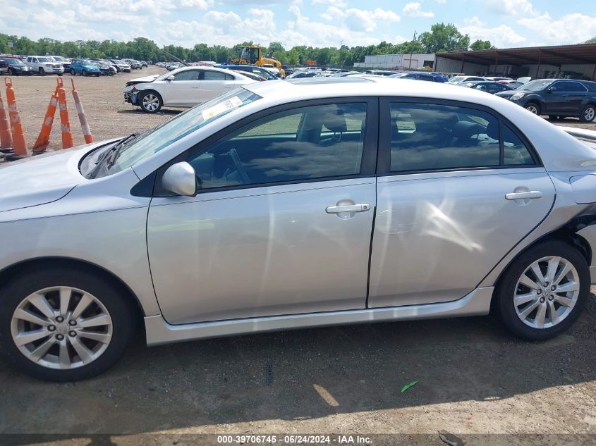 2009 Toyota Corolla S VIN: 2T1BU40E29C123043 Lot: 39706745