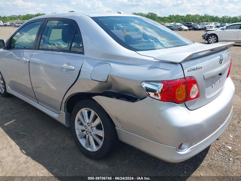 2009 Toyota Corolla S VIN: 2T1BU40E29C123043 Lot: 39706745