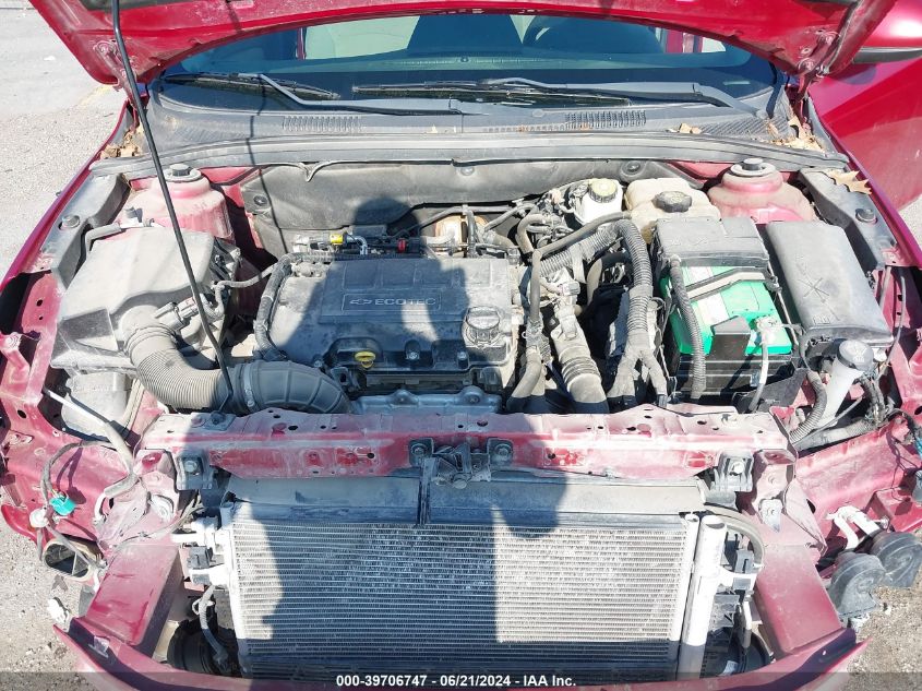 2012 Chevrolet Cruze Lt VIN: 1G1PE5SC7C7234502 Lot: 39706747