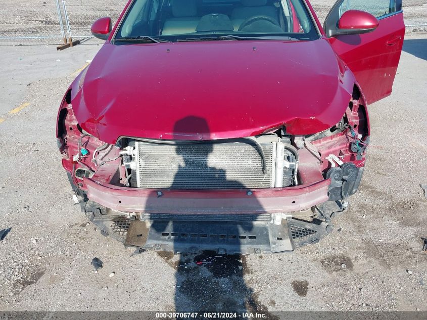 2012 Chevrolet Cruze Lt VIN: 1G1PE5SC7C7234502 Lot: 39706747