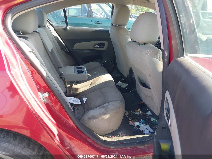 2012 Chevrolet Cruze Lt VIN: 1G1PE5SC7C7234502 Lot: 39706747