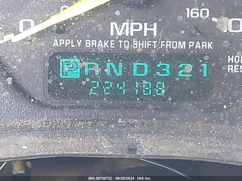 2000 Chevrolet Silverado 1500 Ls VIN: 1GCEK19T8YE138662 Lot: 39706752