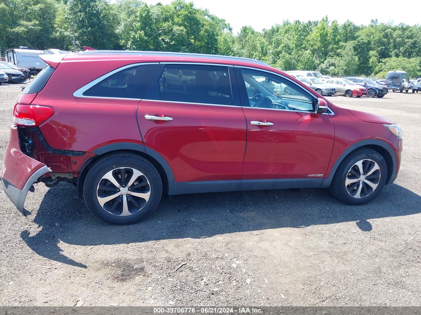 2017 Kia Sorento 3.3L Ex VIN: 5XYPHDA58HG204270 Lot: 39706776