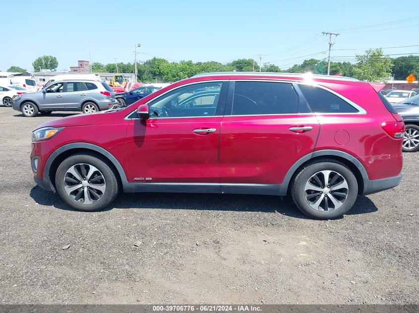 2017 Kia Sorento 3.3L Ex VIN: 5XYPHDA58HG204270 Lot: 39706776