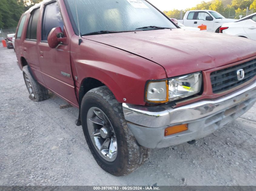 1995 Honda Passport Ex/Lx VIN: 4S6CY58V2S4415144 Lot: 39706783