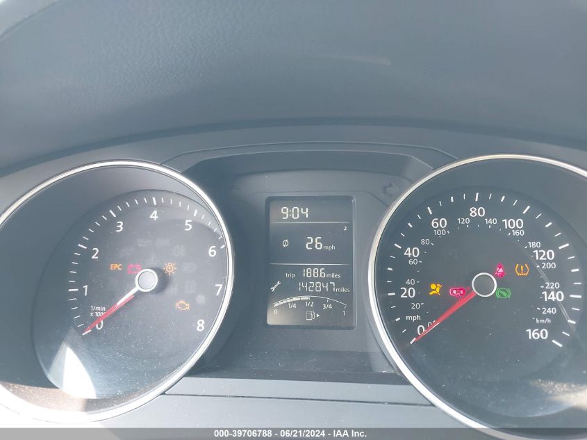 2016 Volkswagen Jetta S VIN: 3VW267AJ8GM390602 Lot: 39706788