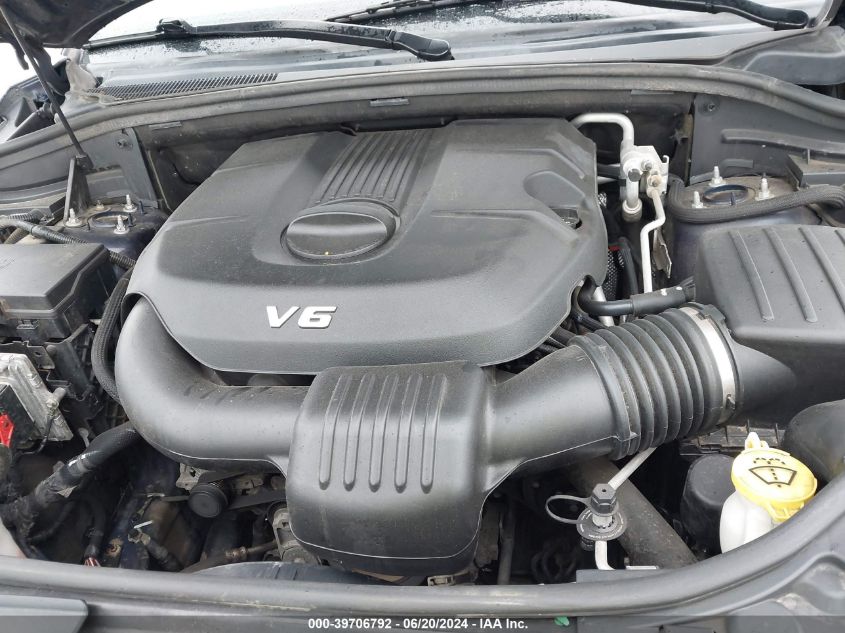 2014 Dodge Durango Sxt VIN: 1C4RDJAG3EC595140 Lot: 39706792