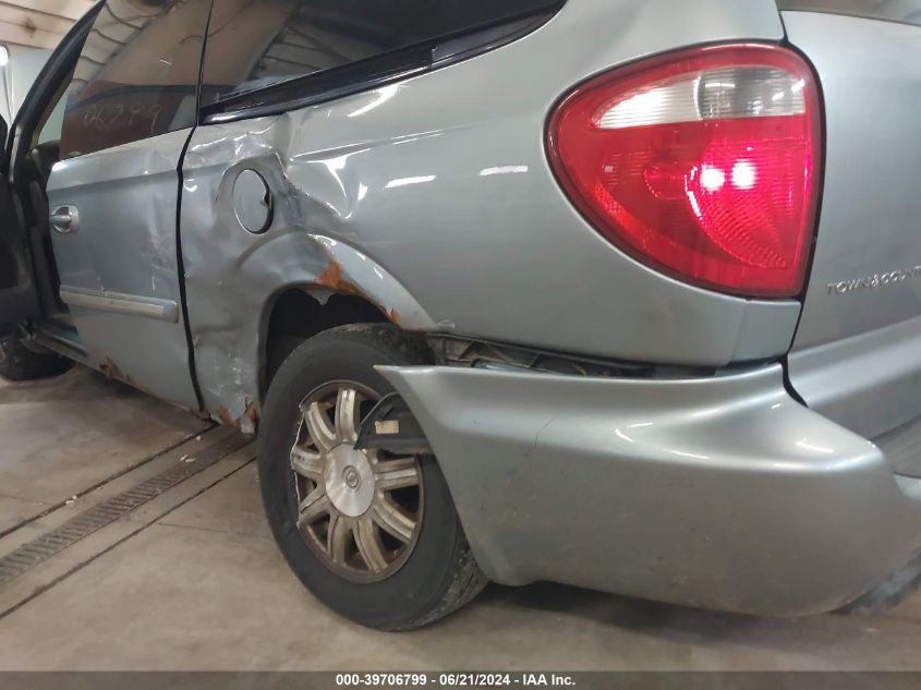 2006 Chrysler Town & Country Touring VIN: 2A4GP54L66R885020 Lot: 39706799