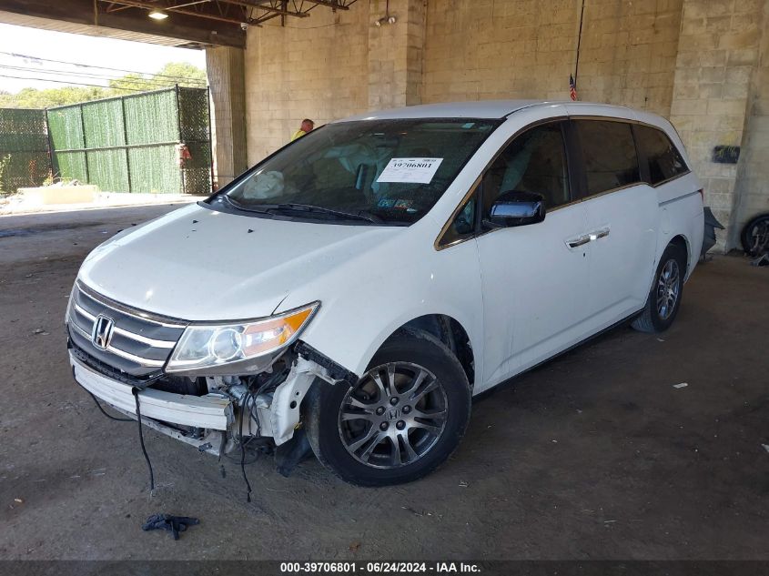 2013 Honda Odyssey Ex VIN: 5FNRL5H46DB038357 Lot: 39706801