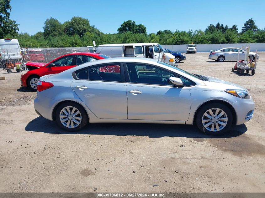 2016 Kia Forte Lx VIN: KNAFX4A61G5479197 Lot: 39706812