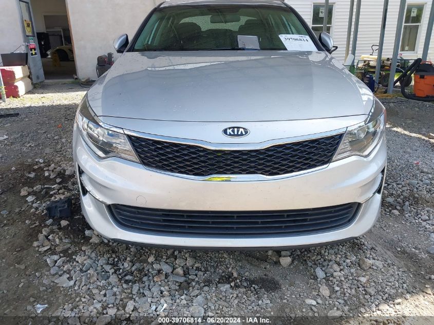 2017 Kia Optima Lx VIN: KNAGT4L33H5149971 Lot: 39706814