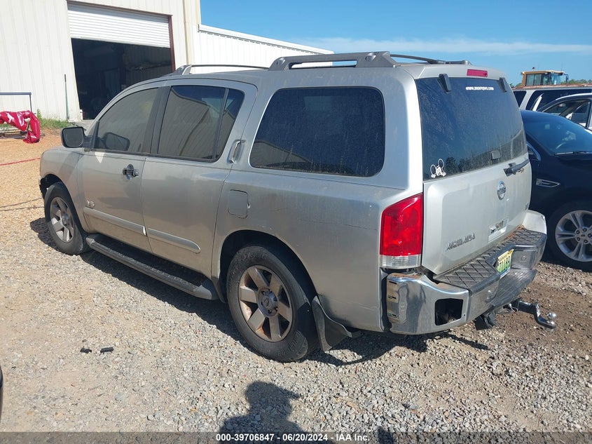 2006 Nissan Armada Le VIN: 5N1AA08A16N735558 Lot: 39706847