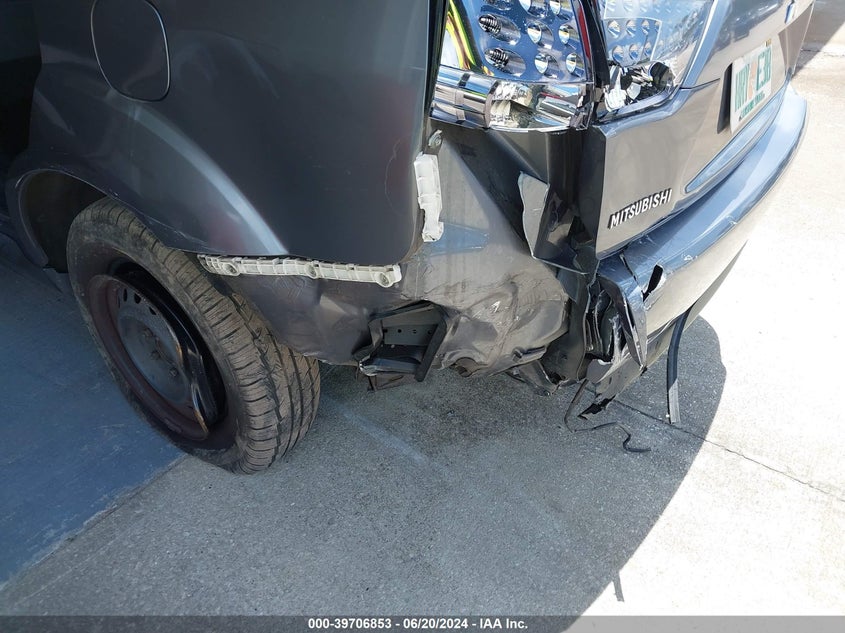 2012 Mitsubishi Outlander Es VIN: JA4AS2AW6CU012173 Lot: 39706853