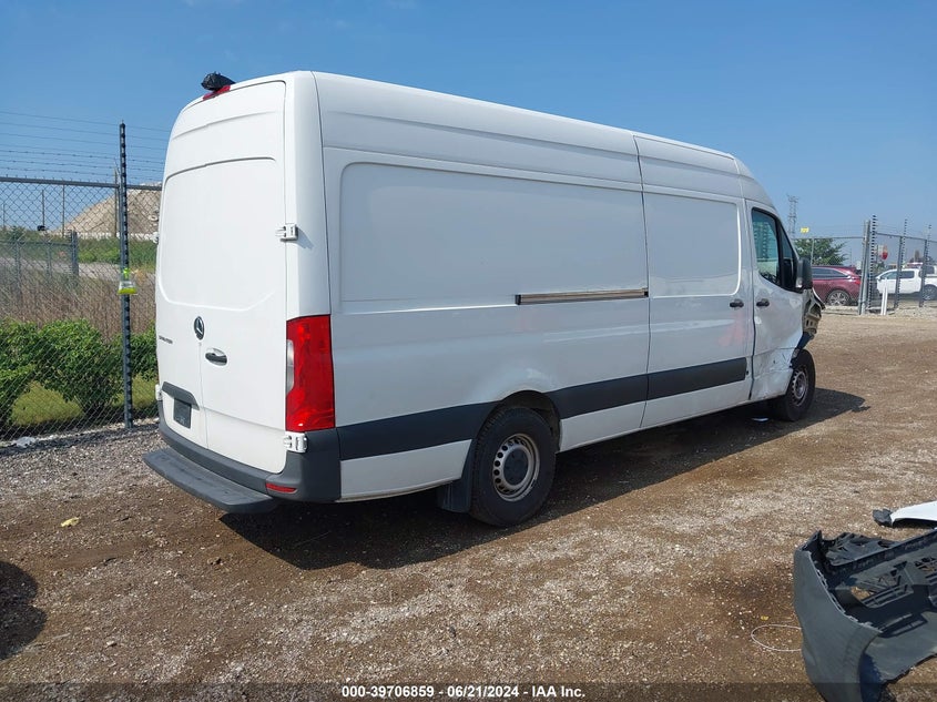 2021 MERCEDES-BENZ SPRINTER 2500 2.0L I4 FI DOHC 16V (VIN: W1W40CHY7MT050867