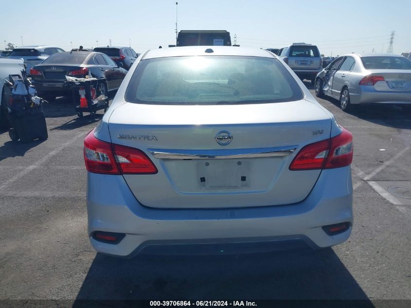 2017 Nissan Sentra Sv VIN: 3N1AB7AP5HY317392 Lot: 39706864