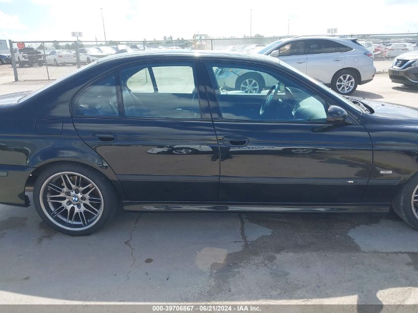 2000 BMW M5 VIN: WBSDE9345YBZ94319 Lot: 39706867