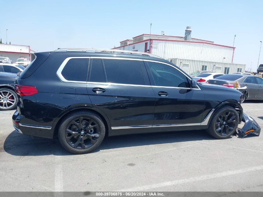 2019 BMW X7 xDrive40I VIN: 5UXCW2C56KL082184 Lot: 39706875