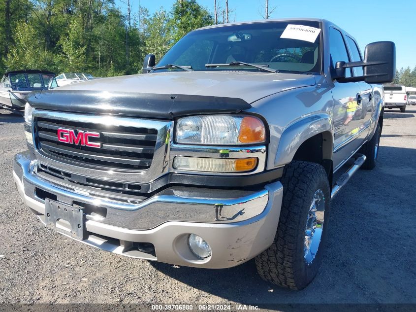 2006 GMC Sierra K2500 Heavy Duty VIN: 1GTHK23D76F252308 Lot: 39706880