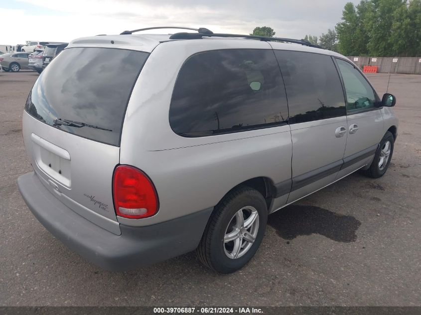 2000 Plymouth Grand Voyager Se VIN: 1P4GP44GXYB503443 Lot: 39706887