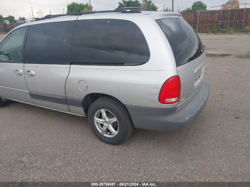 2000 Plymouth Grand Voyager Se VIN: 1P4GP44GXYB503443 Lot: 39706887