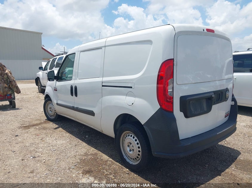 2021 Ram Promaster City VIN: ZFBHRFAB6M6T33644 Lot: 39706898