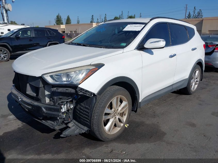 2014 HYUNDAI SANTA FE SPORT 2.0L TURBO - 5XYZU3LA1EG228835